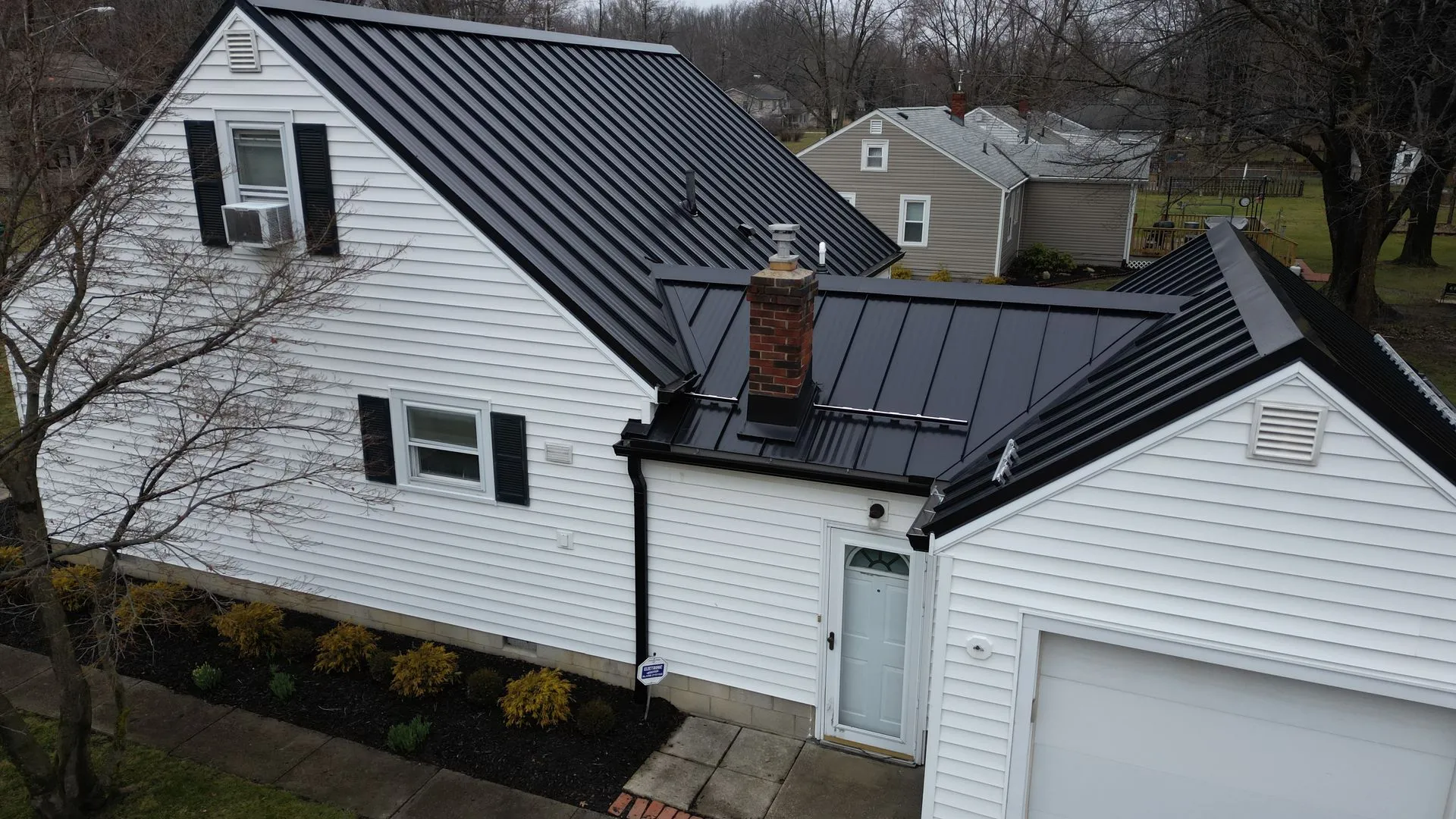 Metal roof replacement in Canton, OH
