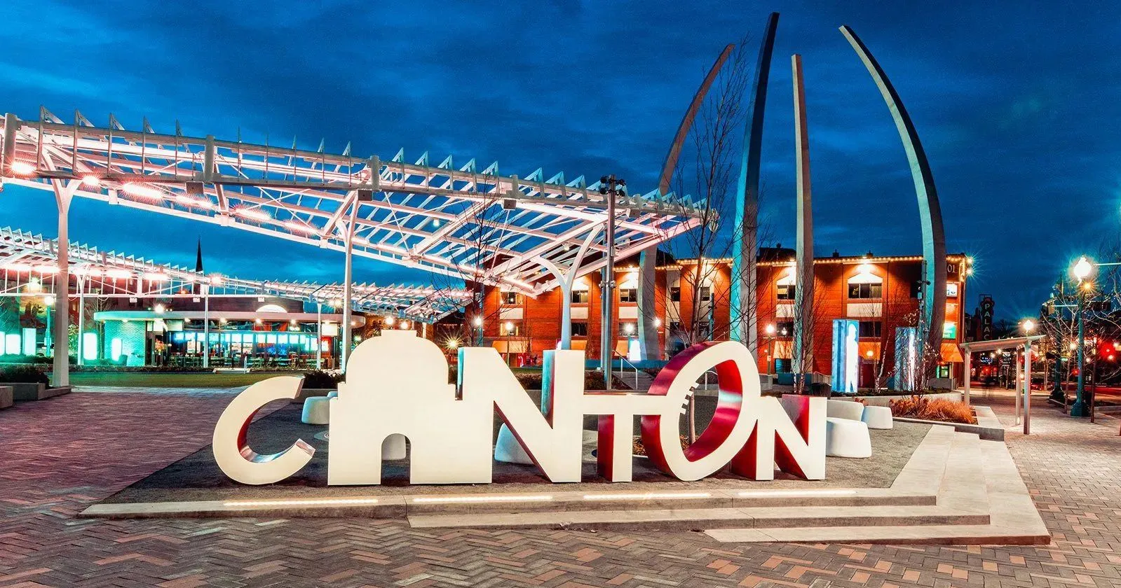 Sign of Canton, OH