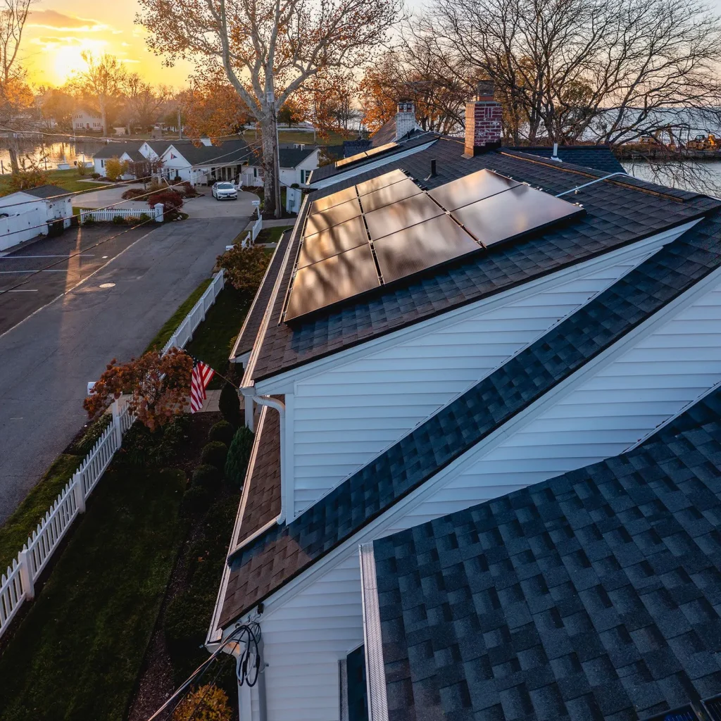 Solar panel installation in Vermillion, OH